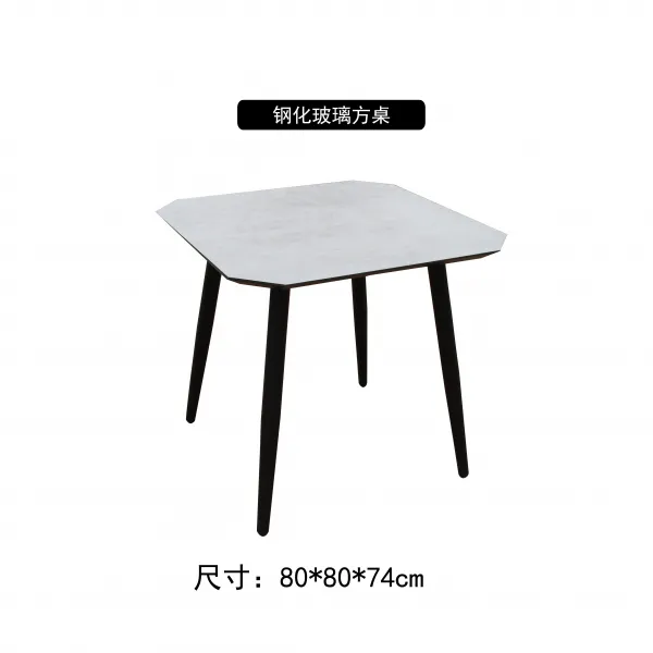 올데이퀸 모던 인테리어 유니크 라탄 테이블 의자 야외등나무 삼삼오오 세트 캐주얼 발코니 텅편텐 실, 사각 테이블[80*80]