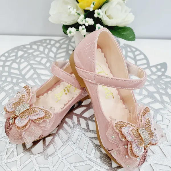 탈렌트키즈 탈렌트키즈 핑크펄나비구두 TSV11HSH03