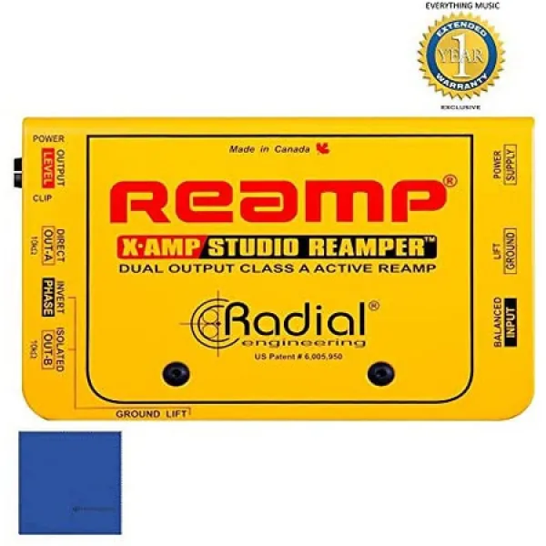 Radial Engineering 방사형 엔지니어링 r8001028 x-amp 활성 재프로그래밍 PROD880141278, 상세 설명 참조0