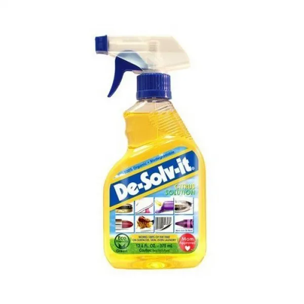 접착제제거제 2-Pack Desolv It Citrus Solution 12.6 oz, Size = 12 oz (6-Pack)
