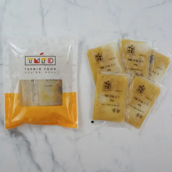 태민푸드 육류소스로 안성맞춤 TM마늘소스(50gx5개)250g, 5개입, 250g