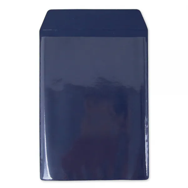 아인텍 A5 PVC 자동차등록증 화일, 네이비(10묶음), 1개