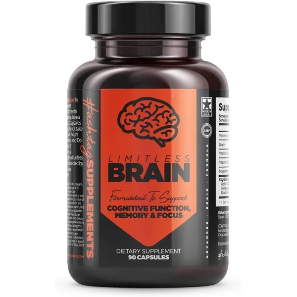 직구 Ginkgo Biloba 무한한 및 초점 지원 보충제 명확성 깨달음 생산성 및 정신적 수행을위한 Nootropic 30 일 공급 (90 캡슐), 1set, 1set, 1set