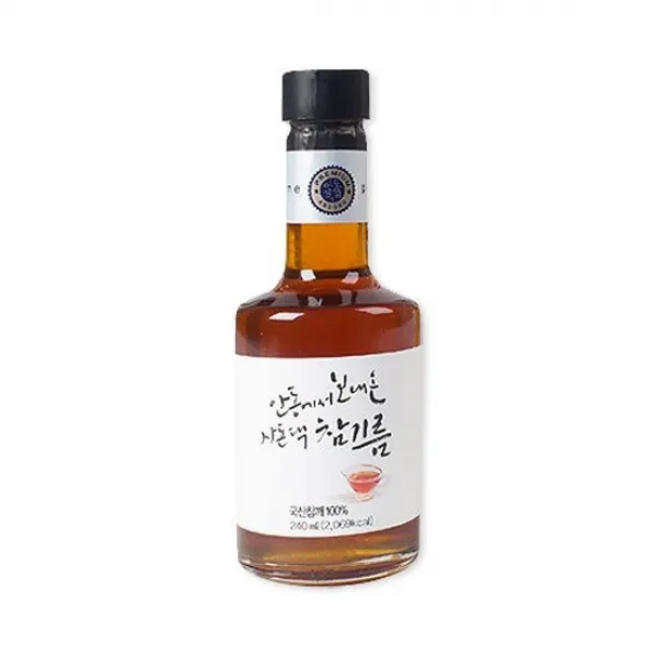 안동흑마 사돈댁 참기름2호240ml, 없음, 상세설명 참조