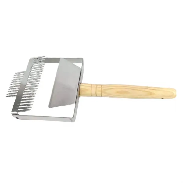 JC 두 배이 스테인리스 양봉 벌통 Uncapping 꿀 포크를 넓히십시오