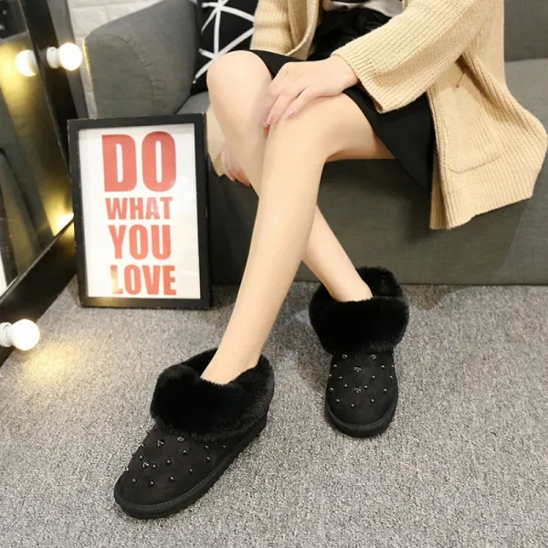 칠나무 여성 겨울 스노우 어그 부츠 털부츠 방한화 9