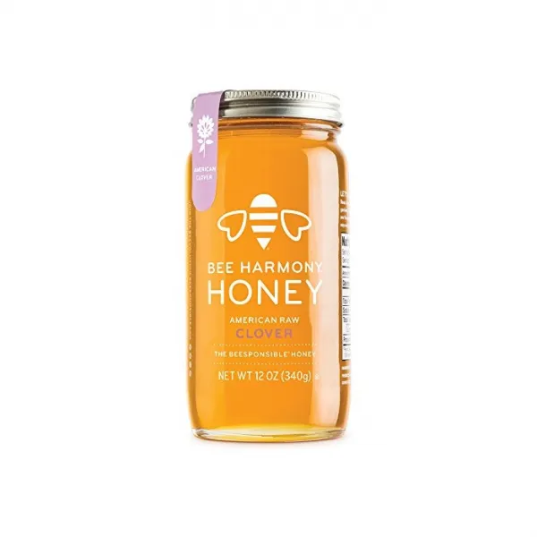 Bee Harmony American Raw Clover Honey 비하모니 미국산 클로버 꿀 340g