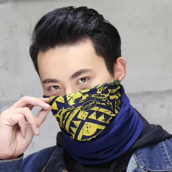 넥워머 보온 후리스 머리수건 두꺼운 남녀 실외 라이딩 다용도 매직 방한 머리목워머세트