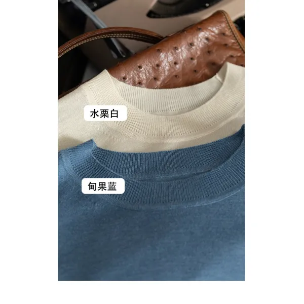 메이크머닝 정말우선 오버핏 봄 일 홑벌옷 만들다 이너웨어 모두 가능 소프트 찰 라운드넥 반팔