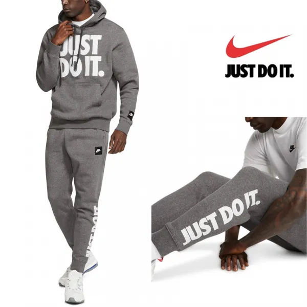 [미국] 정품 나이키 저스트두잇 Nike Just Do It 기모 후드티 트레이닝복 바지