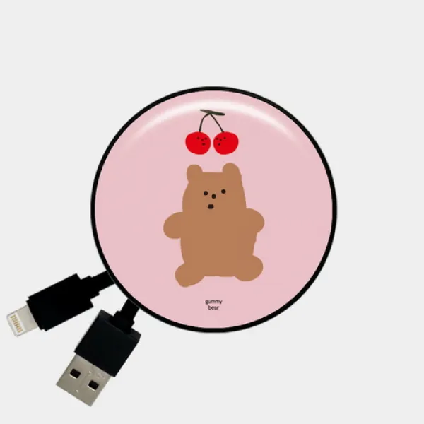 [바보사랑] cherry gummy Smart Reel, 1개, C핀