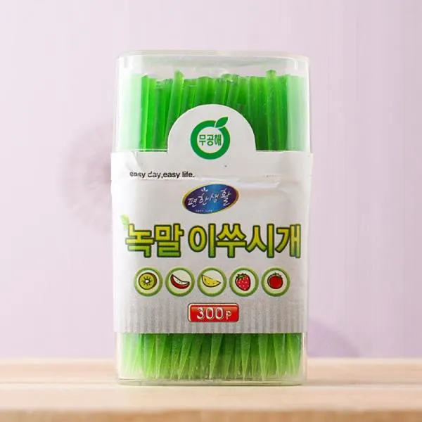 +루카몰;+ 300p 롯데 편한생활 녹말 이쑤시개 º! 이쑤시개 요지 이쑤시게 일회용품, ▷상품선택◁: