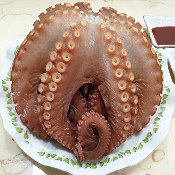 밥도둑세상 국내산 자숙돌문어 1kg, 1마리