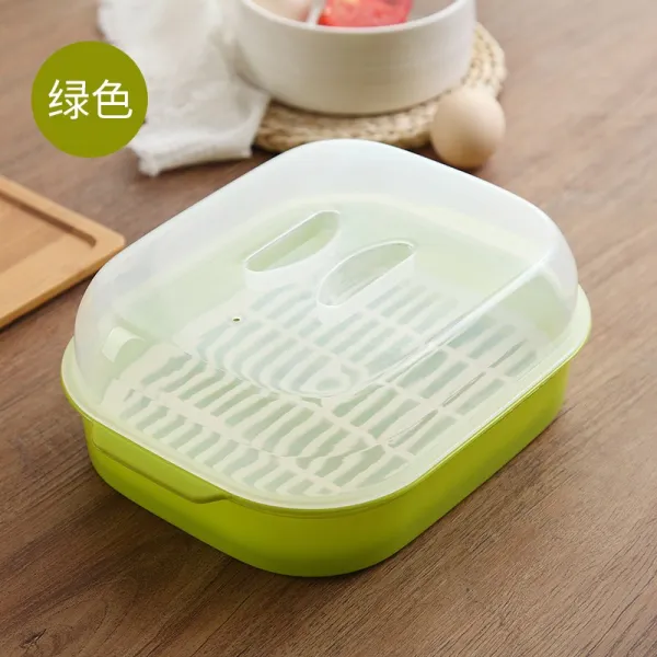 별빛같은나의가게 찬합세트화이트 전자렌지 찜밥 졸이기 밥냄비 찌다 아케이스 비닐 플라스틱 가열 밥찜 덥다 용구 도시락네이비 그린