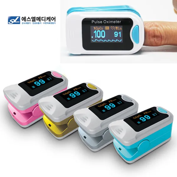 펄스 휴대용 산소포화도측정기 SL-100 핑거형 (랜덤), 단일상품