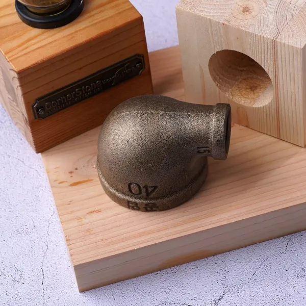 COSRA 코스라 40A 15A 이경엘보 신주브론즈 셀프조명 전등인테리어 유럽풍조명만들기 DIY조명, 1개