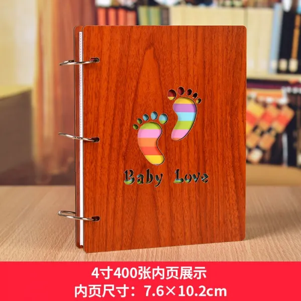 포켓식앨범 페이지삽입 4inch5인치대 6인치대 7inch사진첩 4인치 오촌 400가보 뜰 기념책, T12-나무 4inch400발