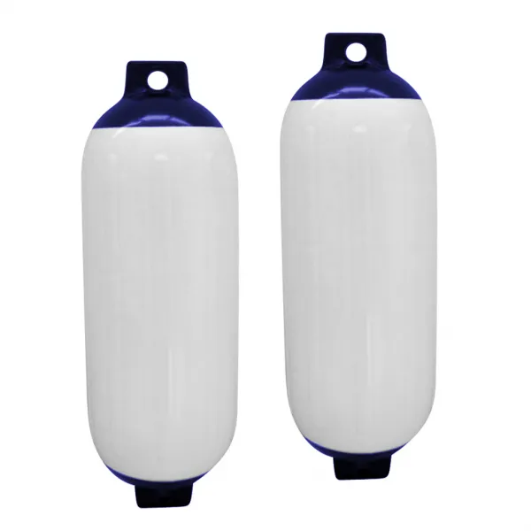 JC 요트 팽창 식 배 쾌속정 마리나 11x40cm를위한 2pcs 배 구조 망 범퍼, As Described