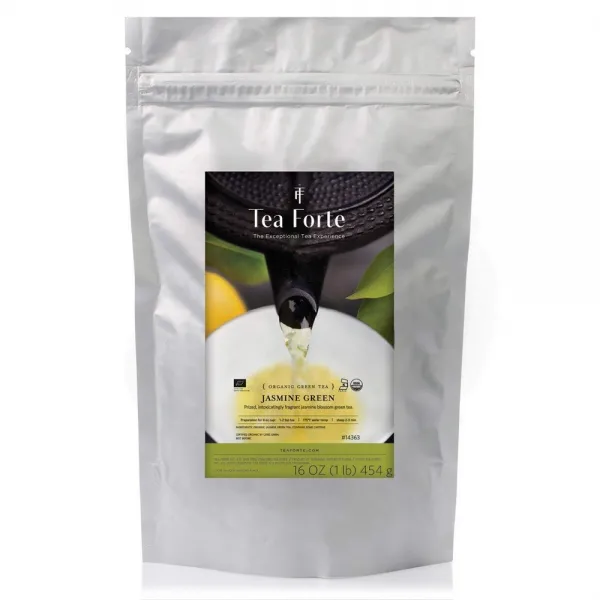 Tea Forte 오가닉 녹차 Makes 160170 Cups 1 Pound Pouch, 선택, 상세설명참조