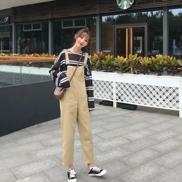 머머다 여성 멜빵바지 루즈핏 데님 청 점프수트 빅사이즈 19 Cdn19 587501495899_bvvx