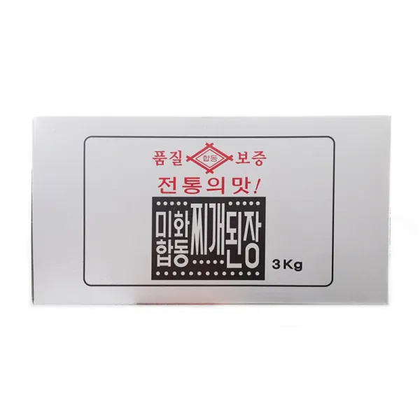 미화합동 찌개된장 3kg, 1개