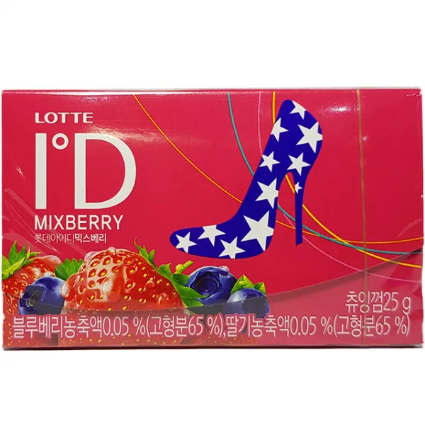 롯데 아이디 믹스베리 Ls 25g X14 초대박 단품