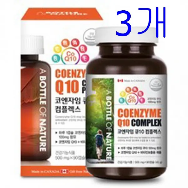 자체공급 코엔자임 보충제 코큐텐 캐나다산, 1박스, 90