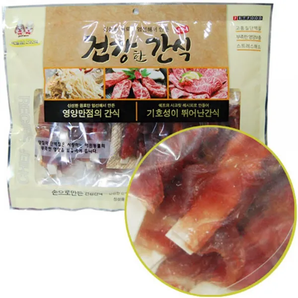 영양만점 기호품 칭찬보상 개간식 댕댕이용품 반려견, 1개