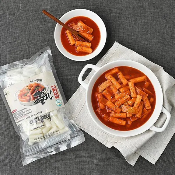 매콤달콤 간편한 끝판 떡볶이 3인분 간식 야식, 상세설명 참조
