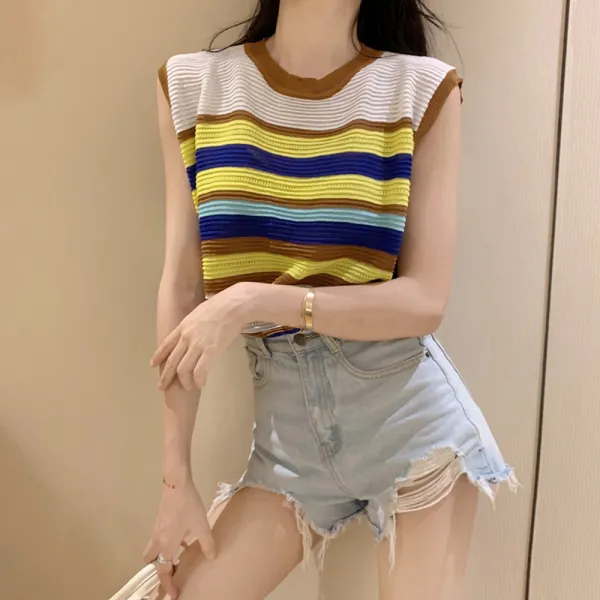  제로의옷장 여성티셔츠 카니엘라 나시탑 Bb0607l13