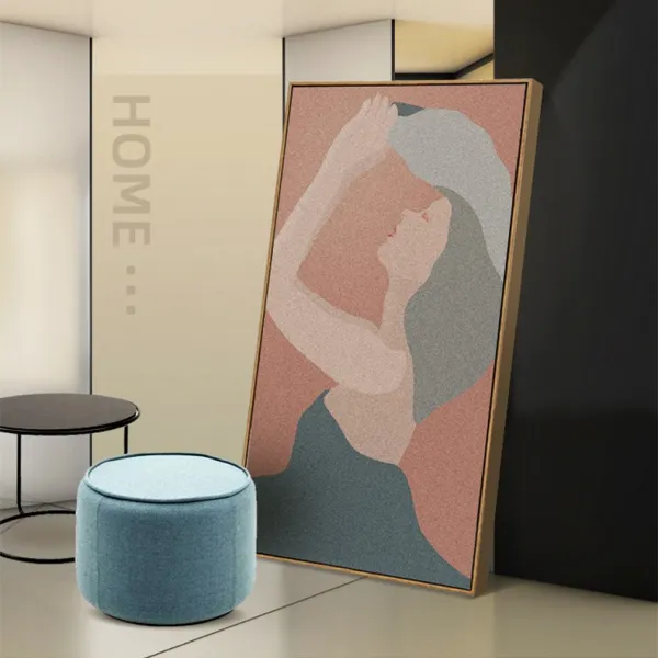 더블류 모란 디 파우치 장식 그림 인테리어 벽화 X04, 1