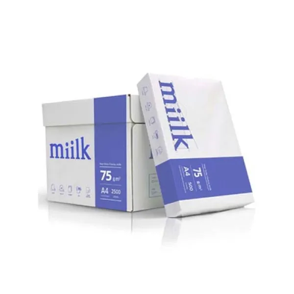 NIT973855(주문3일내 출고)[한국제지] Miilk A4 복사용지 75g 1Box (250매*10권)