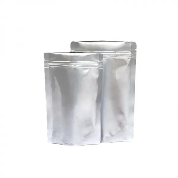 밑면투명 13X20cm 알루미늄지퍼스탠드 봉투 100매, 1개