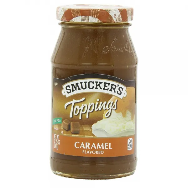 Smuckers Caramel Flavored Topping 스머커스 캐러멜 맛 토핑 12.25oz, 1개