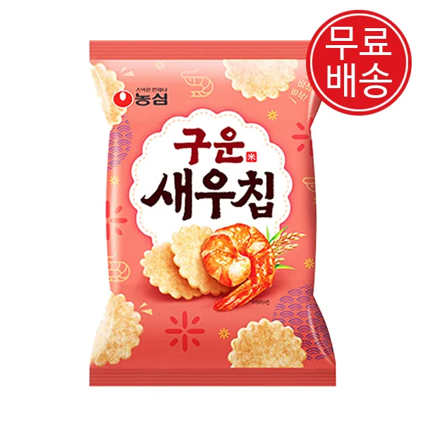 농심 구운새우칩 50gX12개입.신제품.무료배송, 단일상품