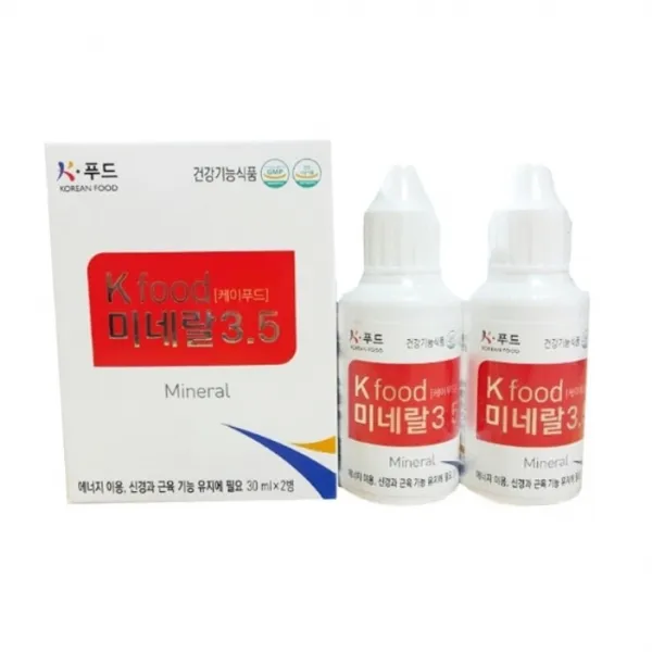 두루원 미네랄 데이트 2병 초특가 2병 60ml