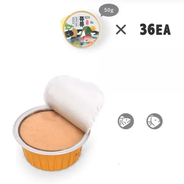 고양이 통조림 선물 영양 미니간식 맘마 캣 집사 캔, 1개