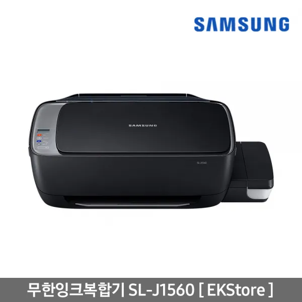삼성전자 Sl J1560 잉크포함 무한 잉크젯 복합기