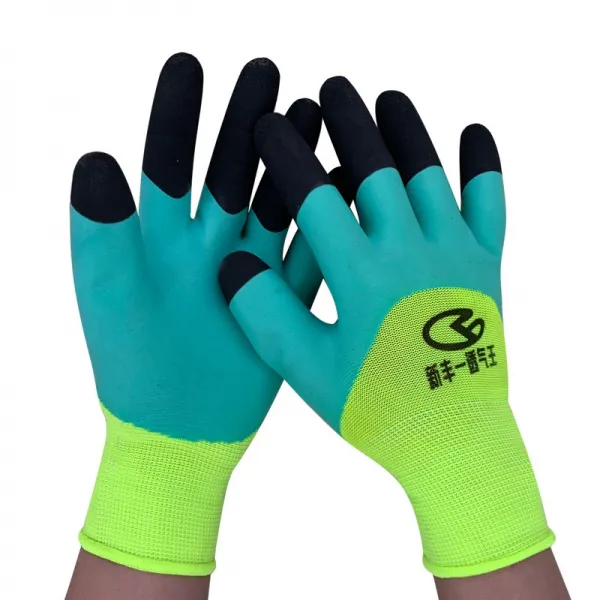 퍼텐챌리티 방호 36 겹 노동보호 젖다 내마모성 통기왕 강화지 작업 칠함 라텍스 L 신풍 배기 강화지 12 컬레 