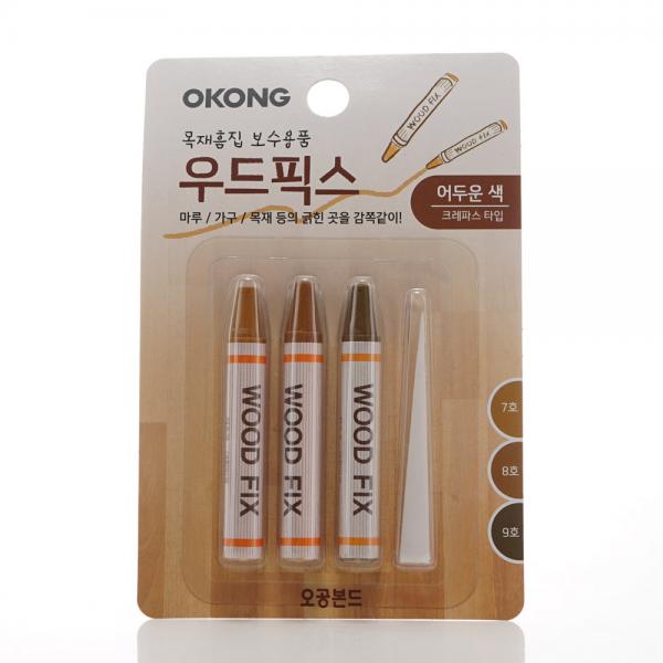140 폼나네 / 오공 생활용품 우드픽스 어두운색 목재마루가구 흡집 목재마루가구 우드픽스 오공 우드스틱