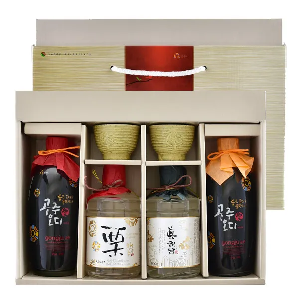 사곡양조원 공주 오디와인 375ml 10호 선물세트, 단품