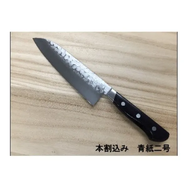 510101041 () 에치젠 가즈마 스테인레스 본 끼어들기 이지 퇴목타3 덕부엌칼 180mm, One Color