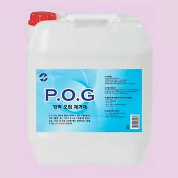 [AAN_0039367] 원폴리머 POG 수용성 오점 제거제 18.75L 수용성 오점제거제 다용도청소용품 수성오점제거 얼룩제거제, 단일상품