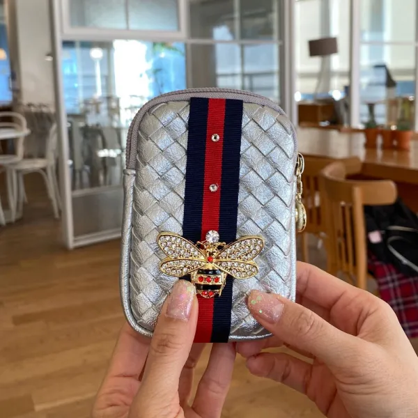 여자 가죽 명품 담배 케이스 파우치