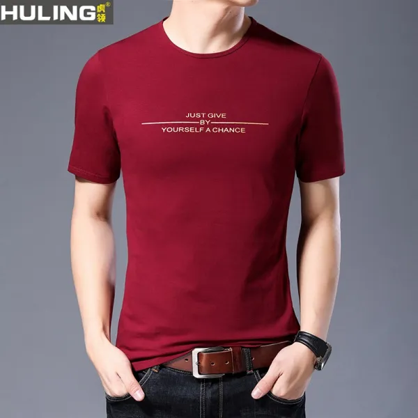 피아이케이5 라운드맨투맨티셔츠 여름 트렌드 모체인 마른남자옷 슬림