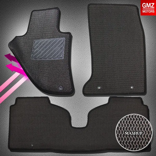  주 지엠지모터스 매쉬업 3중구조 프리미엄 카매트_브라운색상_일체확장 업그레이드형 삼성 중신형 Sm3 05.9 ~ 09.6 