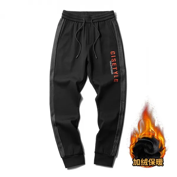 심쿵직구 남성 캐주얼 스트랩 에어로쿨 기모 바지