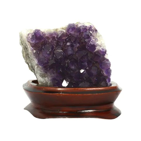 세진힐링젬 자수정 관상석(86x106mm)(330g) HGAP-036, 단품