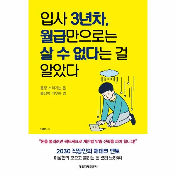 입사 3년차 월급만으로는 살 수 없다는 걸 알았다