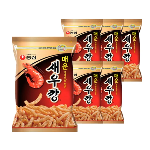농심 매운새우깡 400gx6봉 1BOX 무료배송, 400g, 6개